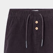 Pantalon velours 2 poches côtelé coton gris foncé bébé garçon