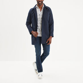 parka longue boutonnee creeks bleu marine homme Parka longue boutonnée Creeks bleu marine homme