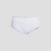 Shorty en coton blanc femme