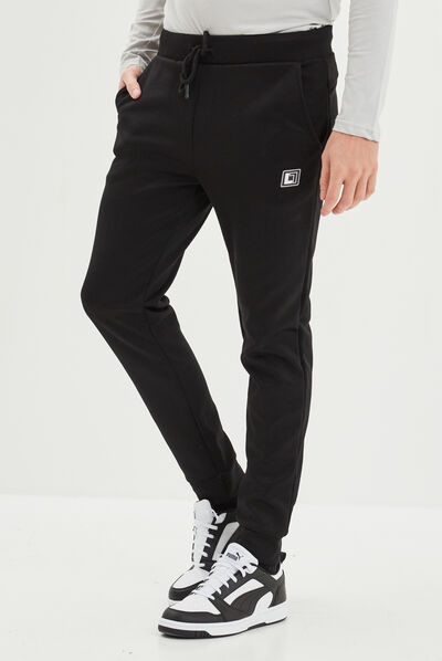 Pantalon de jogging slim Liberto noir homme