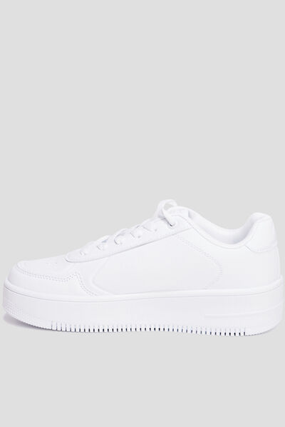 Tennis basses Champion Rebound Low blanc femme