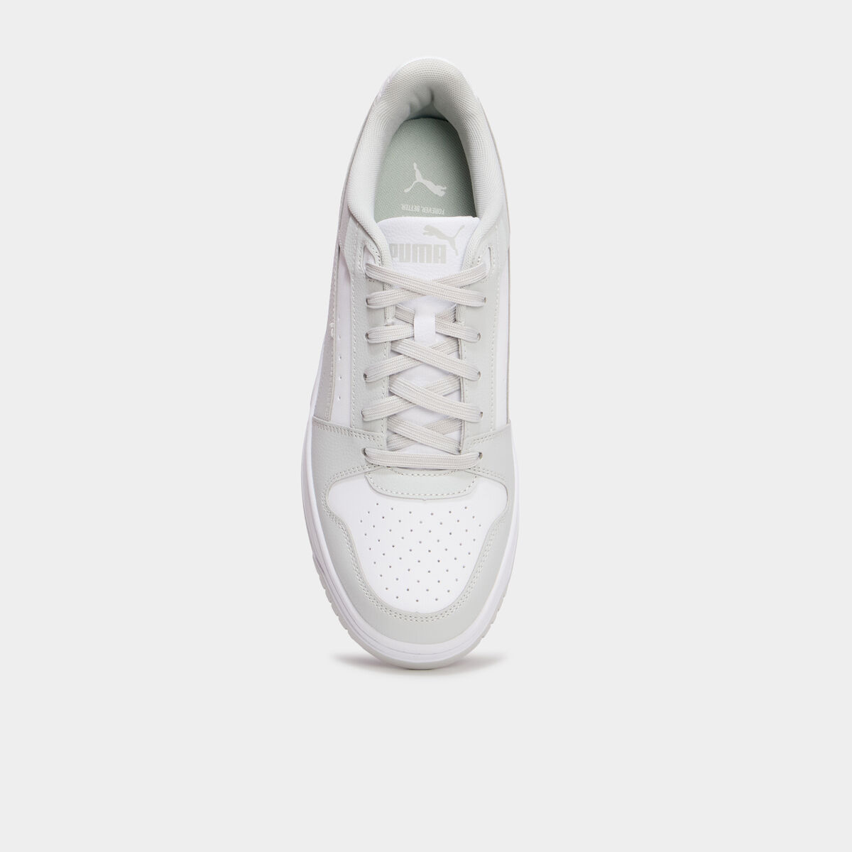 Baskets &agrave; lacets Puma Rebound Slam gris clair homme