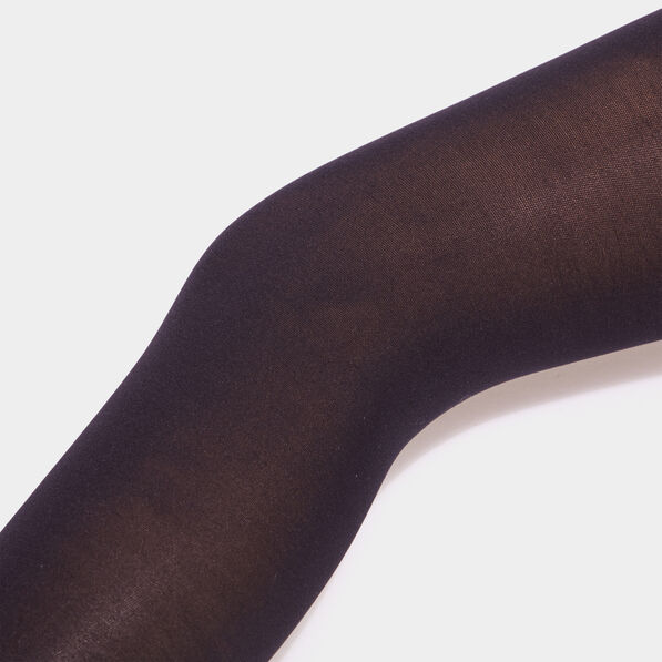 Lot 2 collants 40D noir femme grande taille