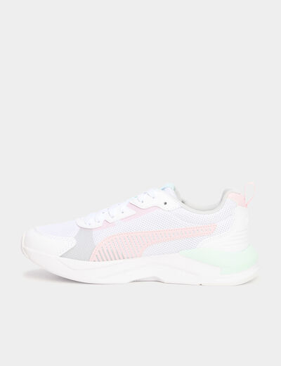 Baskets running à lacets Puma vert pastel femme