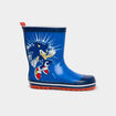 Bottes de pluie Sonic bleu gar&ccedil;on