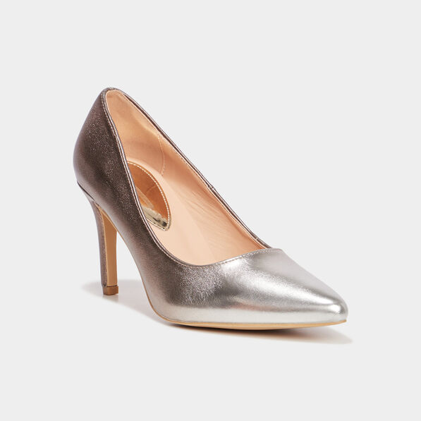 Escarpins vernis à talons Mosquitos marron foncé femme
