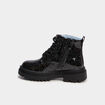Boots &agrave; paillettes Stitch noir fille