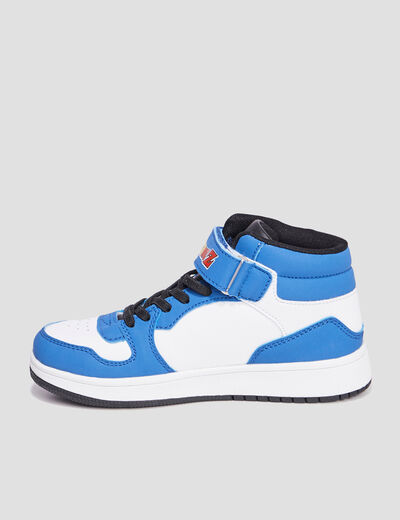 Baskets montantes Dragon Ball Z bleu garçon