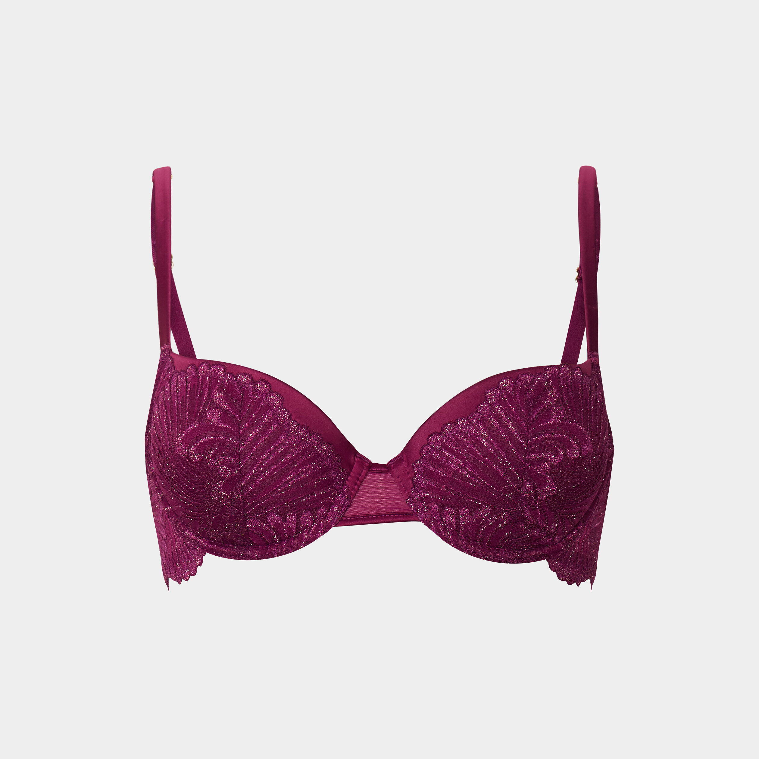 Soutien-gorge corbeille padded dentelle rouge femme MOSQUITOS