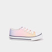 Tennis en toile à lacets Creeks multicolore fille