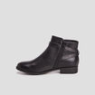 Bottines avec brides noir femme
