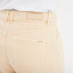 Jeans mom taille haute 7/8ème Creeks jaune clair femme