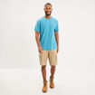 T-shirt confort respirant bleu clair homme