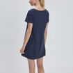 Chemise de nuit bleu femme