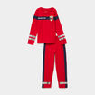 Ensemble pyjama pantalon t-shirt pompier rouge gar&ccedil;on