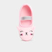 Chaussons ballerines rose fille