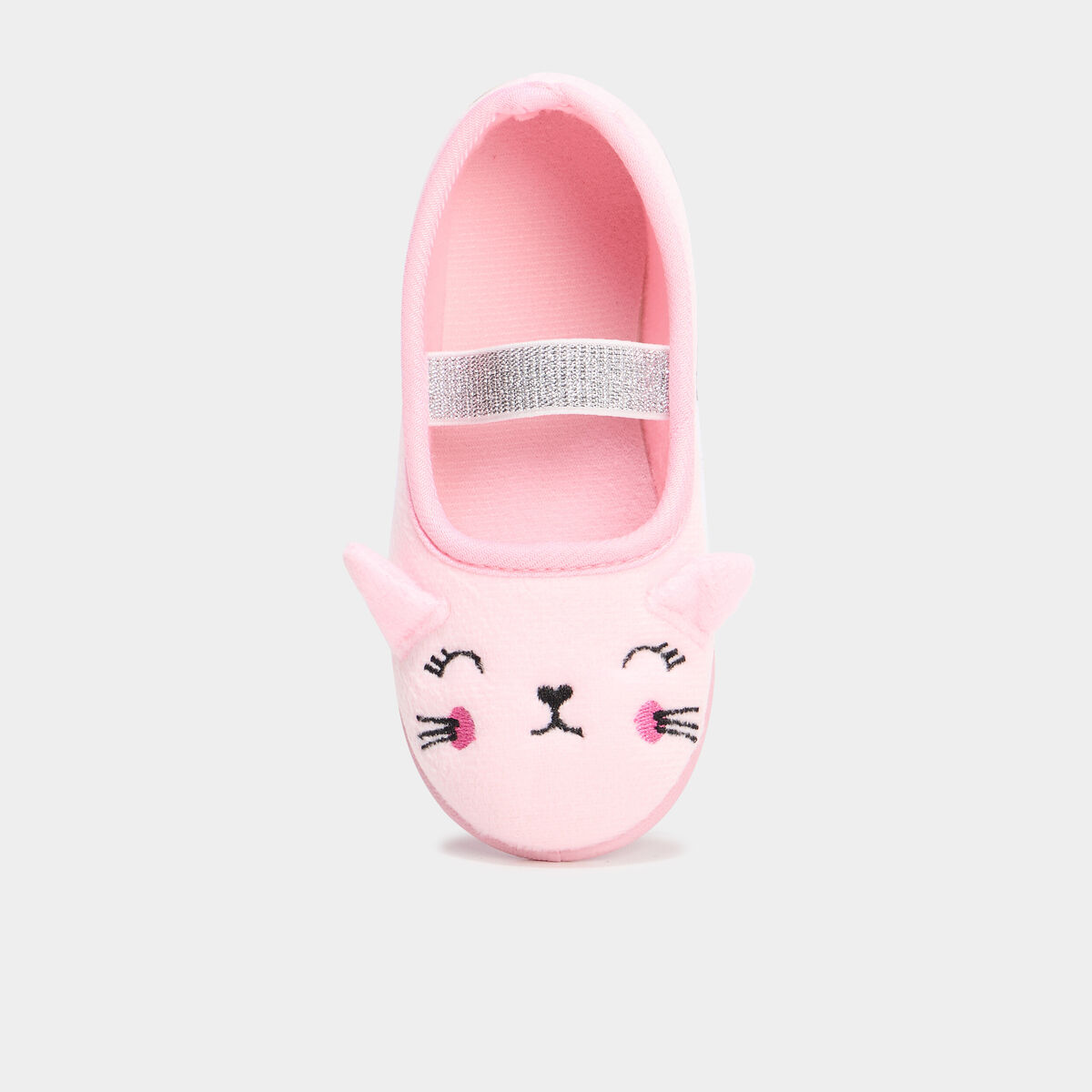 Chaussons ballerines rose fille