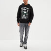 Sweat hoodie Étrange Noël monsieur Jack noir homme