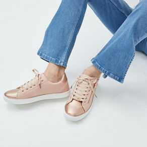 baskets tennis basse rose champagne femme Baskets tennis basse rose champagne femme