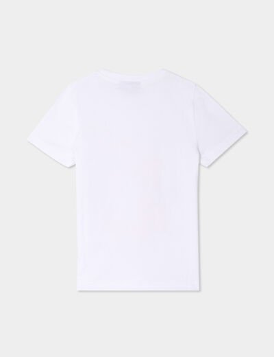 T-shirt manches courtes Dragon Ball Z blanc garçon