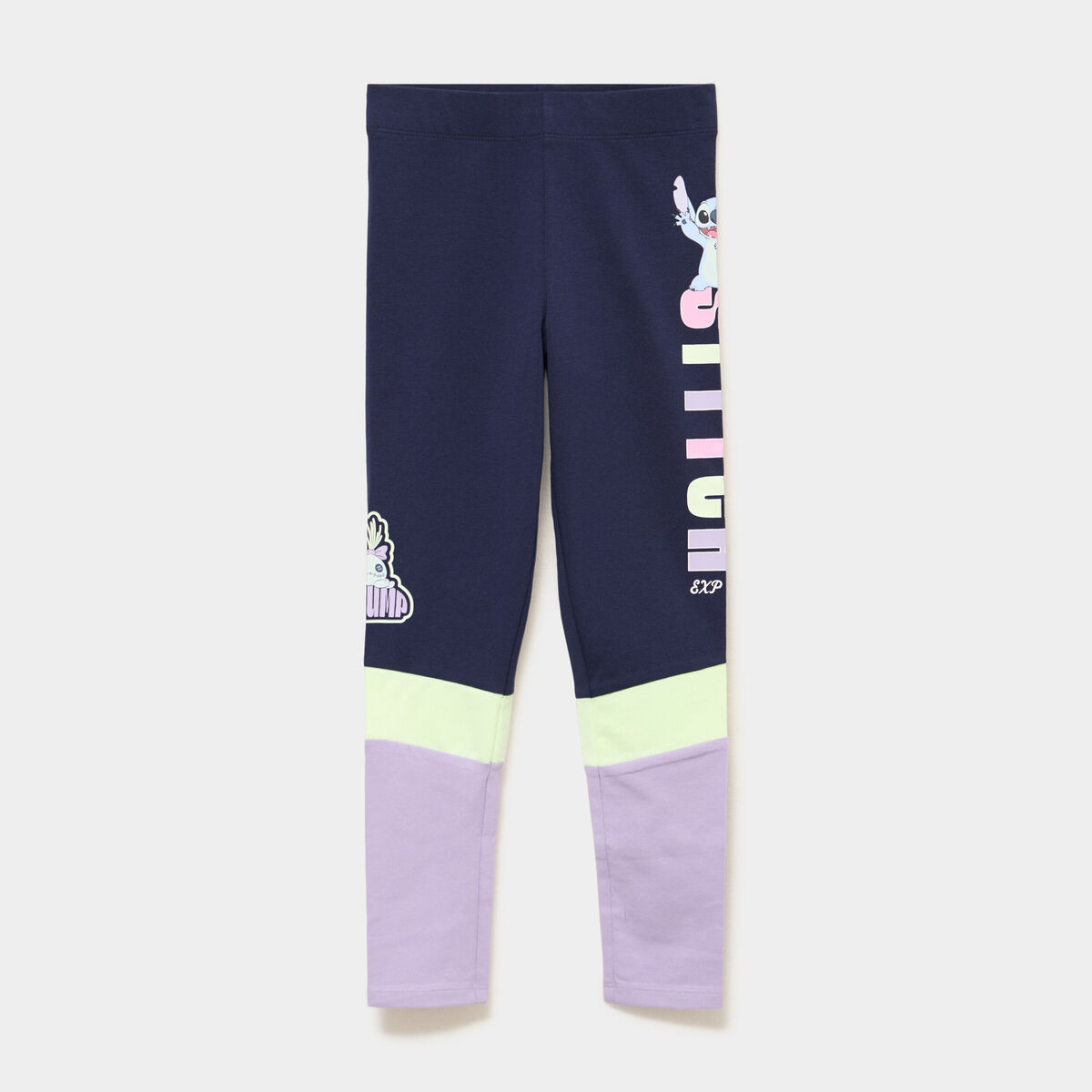 Legging Stitch multicolore fille