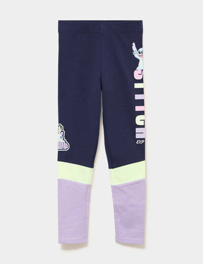 Legging Stitch multicolore fille
