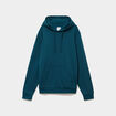 Sweat molleton &agrave; capuche hoodie bleu canard homme