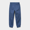 Pantalon battle taille &eacute;lastiqu&eacute;e coton bleu fonc&eacute; gar&ccedil;on