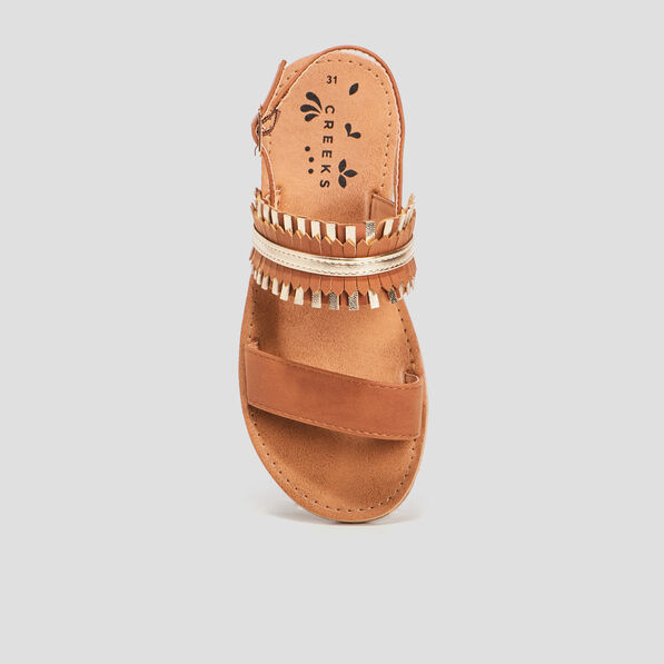 Sandales Creeks camel fille