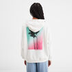 Sweat à capuche hoodie Creeks blanc femme