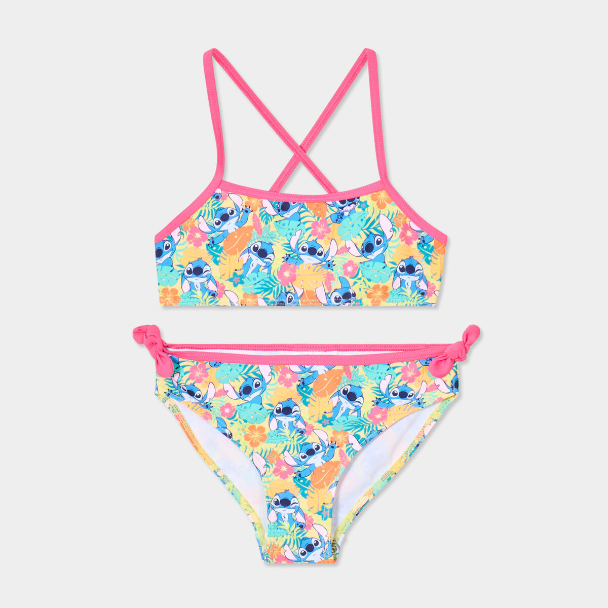 Maillot de bain 2 pièces Stitch multicolore fille