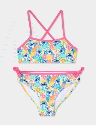 Maillot de bain 2 pièces Stitch multicolore fille