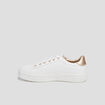 Tennis à lacets Mosquitos blanc femme