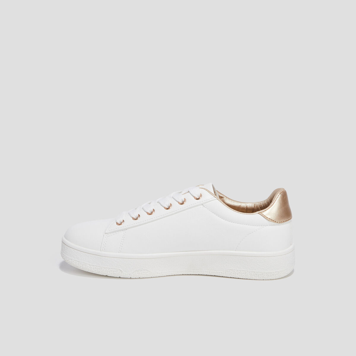 Tennis à lacets Mosquitos blanc femme