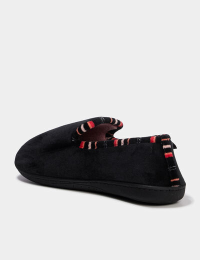 Chaussons Isotoner ecru femme