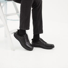 derbies a lacets en cuir noir homme Derbies à lacets en cuir noir homme