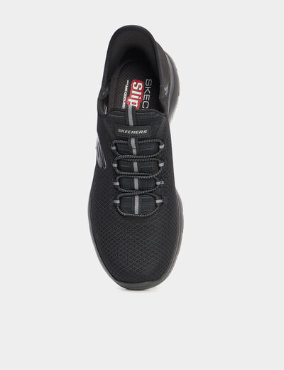 Baskets running Slip-ins Skechers noir homme