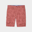 Bermuda cargo coton vieux rose homme