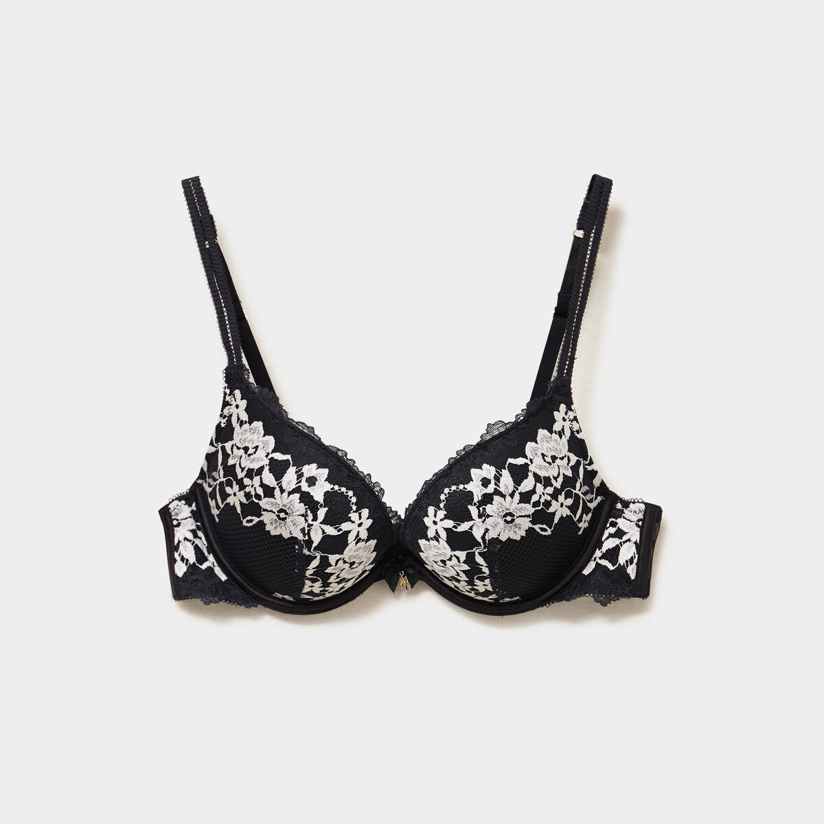 Soutien-gorge maxi push-up noir femme