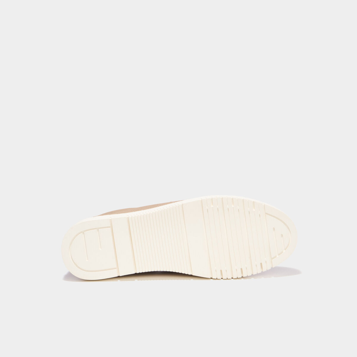 Tennis basses zipp&eacute;es sable femme