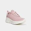 Baskets running Skechers Bobs Flex rose poudrée femme