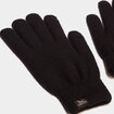 Gants doubl&eacute;s noir homme