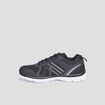 Baskets running à lacets Rumba noir garçon