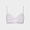 Soutien-gorge emboîtant dentelle blanc femme