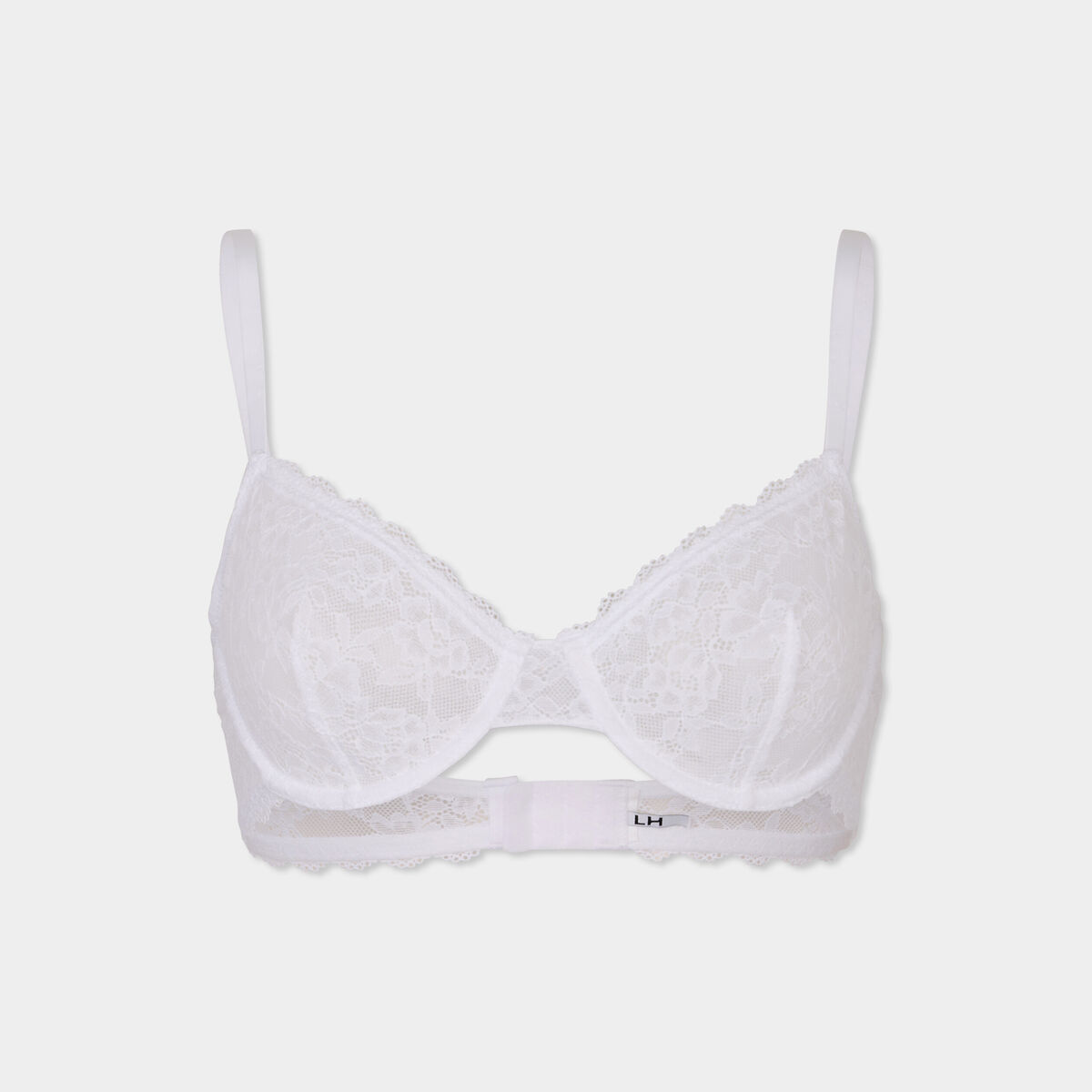 Soutien-gorge emboîtant dentelle blanc femme