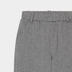 Pantalon large taille élastiquée gris fille