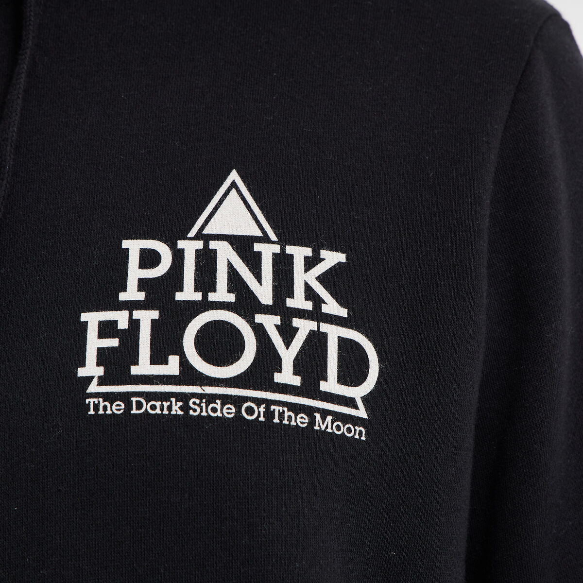 Sweat hoodie 1 poche Pink Floyd noir homme