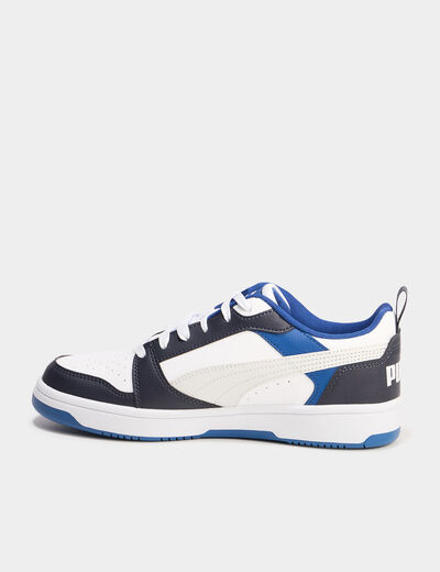 Tennis basses à lacets Puma V6 bleu foncé garçon