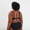Haut de maillot de bain forme brassière noir femme grande taille