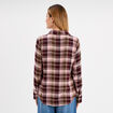 Chemise oversize manches longues rose femme